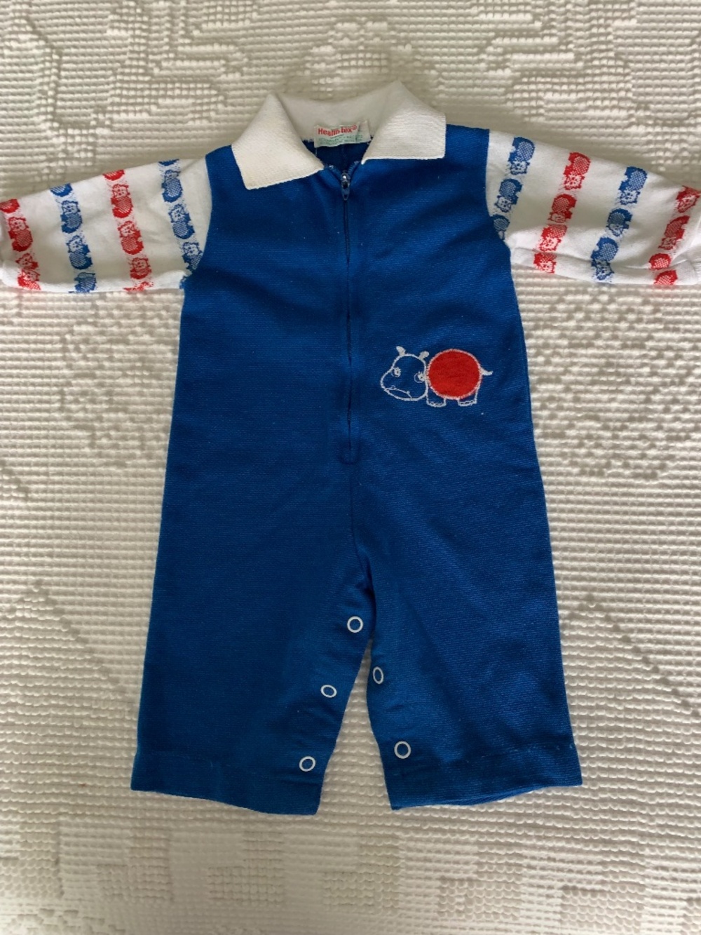 Cute Vintage Health-Tex 3-6 month Outfit